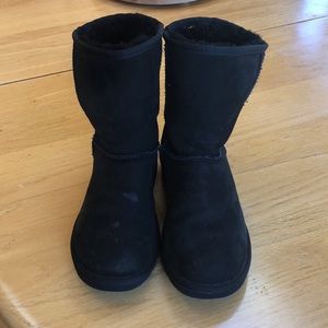 Gently Used, Classic Short, Black Sued Uggs!